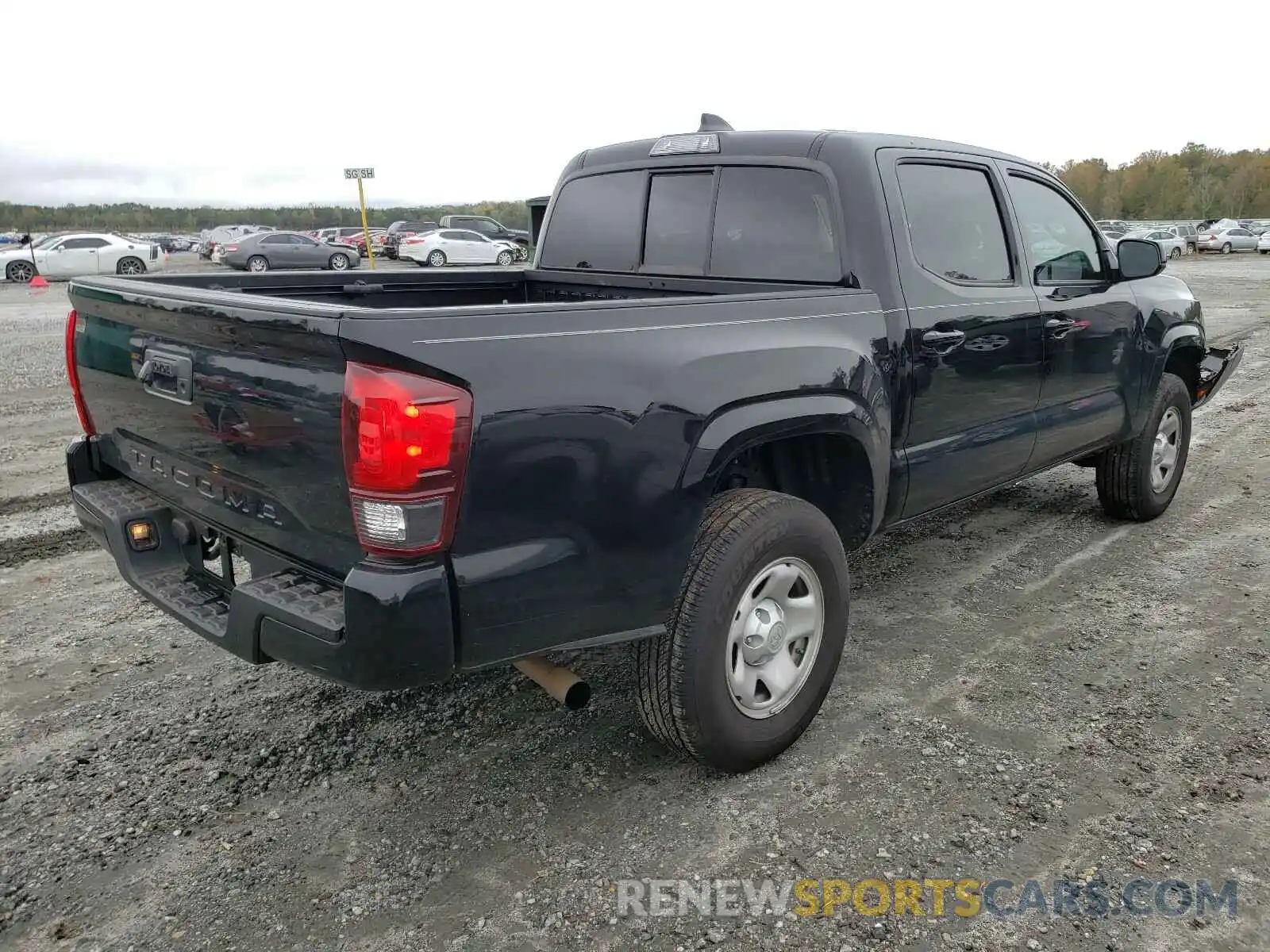 4 Photograph of a damaged car 5TFAX5GN5LX171983 TOYOTA TACOMA 2020