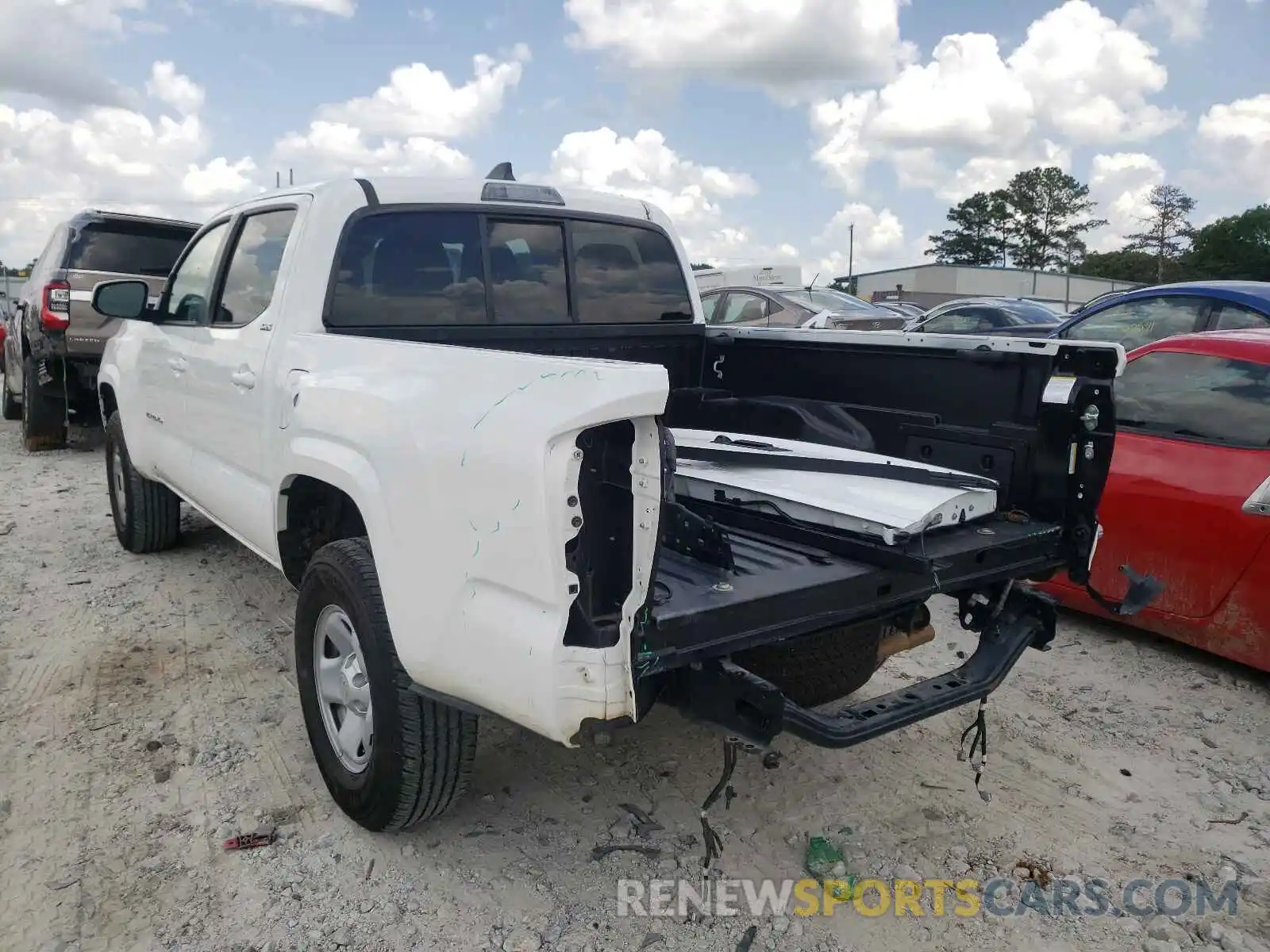 3 Photograph of a damaged car 5TFAX5GN5LX172843 TOYOTA TACOMA 2020