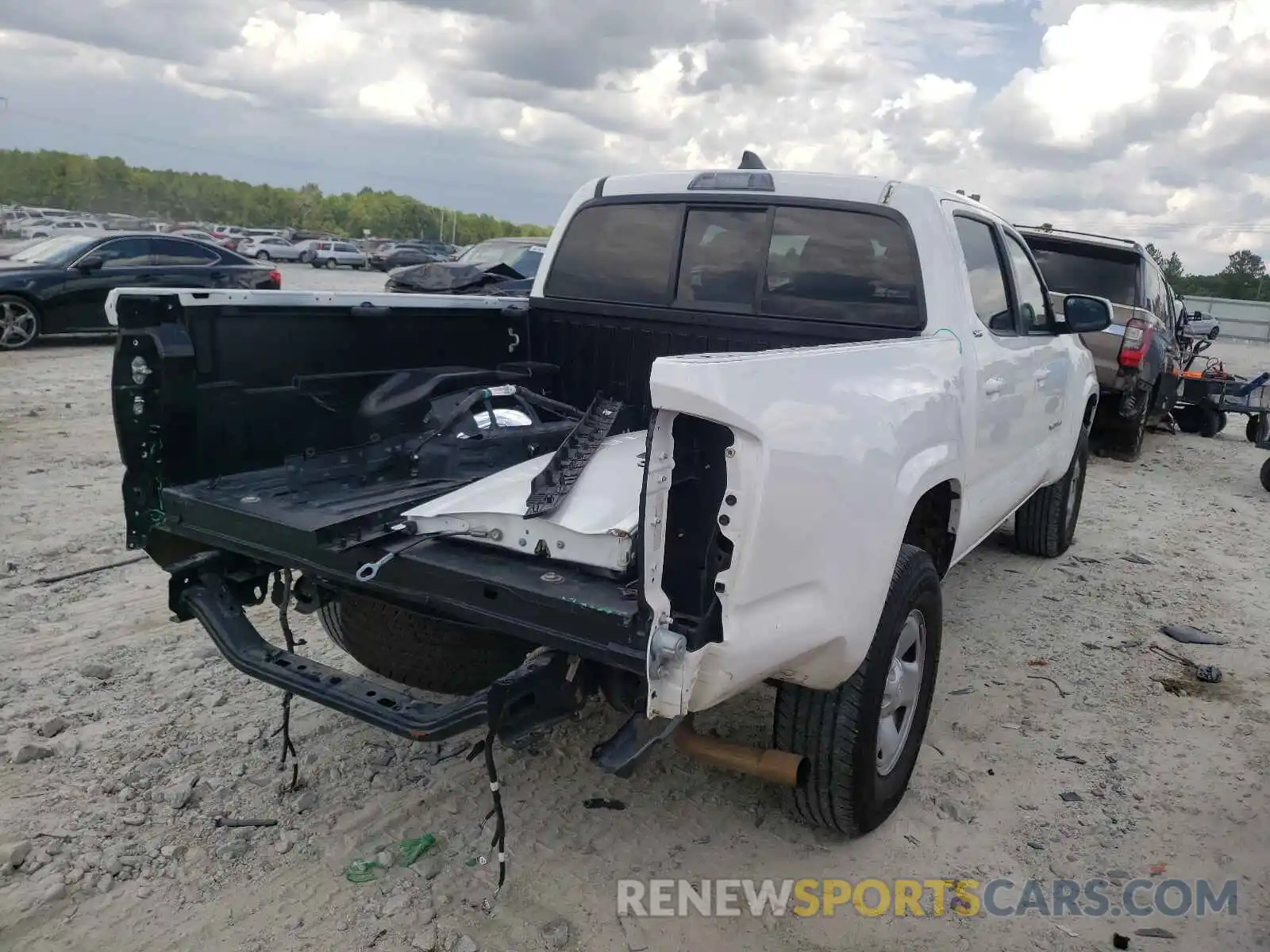 4 Photograph of a damaged car 5TFAX5GN5LX172843 TOYOTA TACOMA 2020