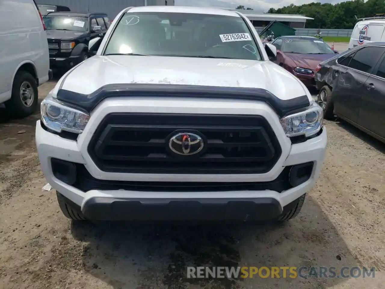 9 Photograph of a damaged car 5TFAX5GN5LX174219 TOYOTA TACOMA 2020