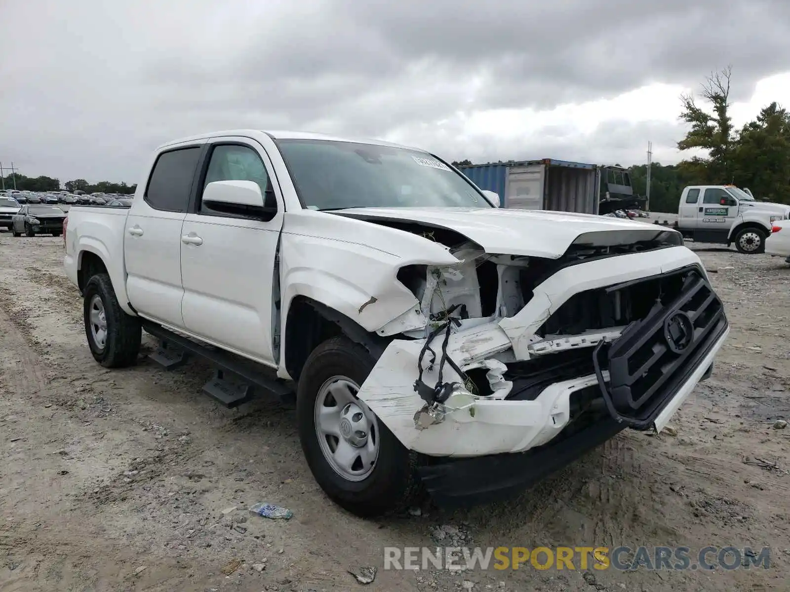 1 Photograph of a damaged car 5TFAX5GN5LX177167 TOYOTA TACOMA 2020