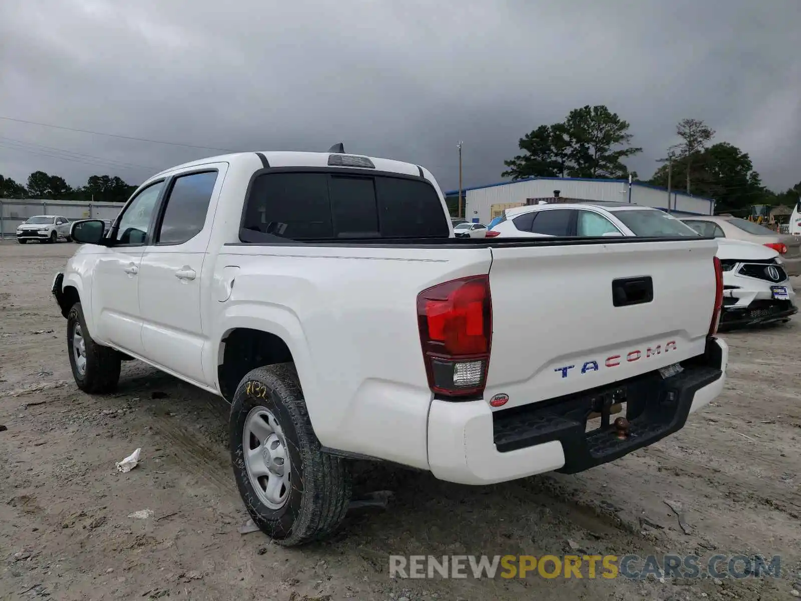 3 Photograph of a damaged car 5TFAX5GN5LX177167 TOYOTA TACOMA 2020