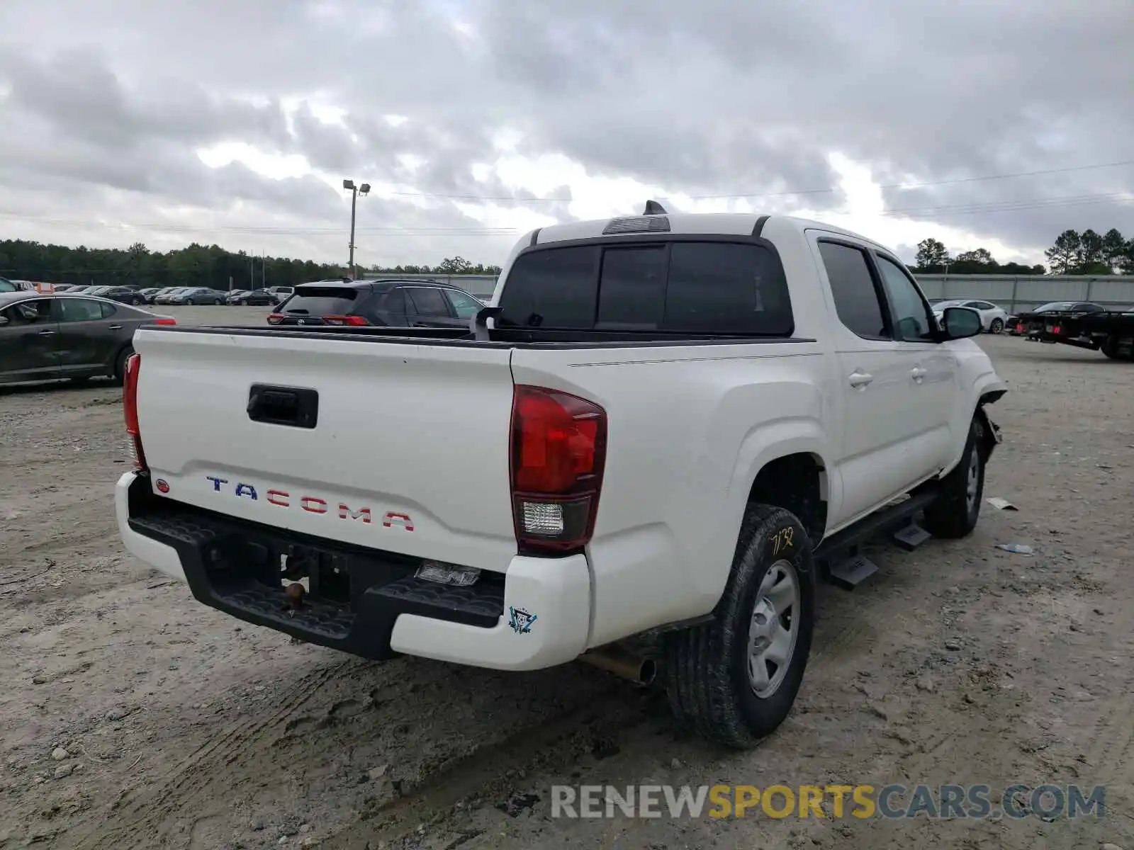 4 Photograph of a damaged car 5TFAX5GN5LX177167 TOYOTA TACOMA 2020