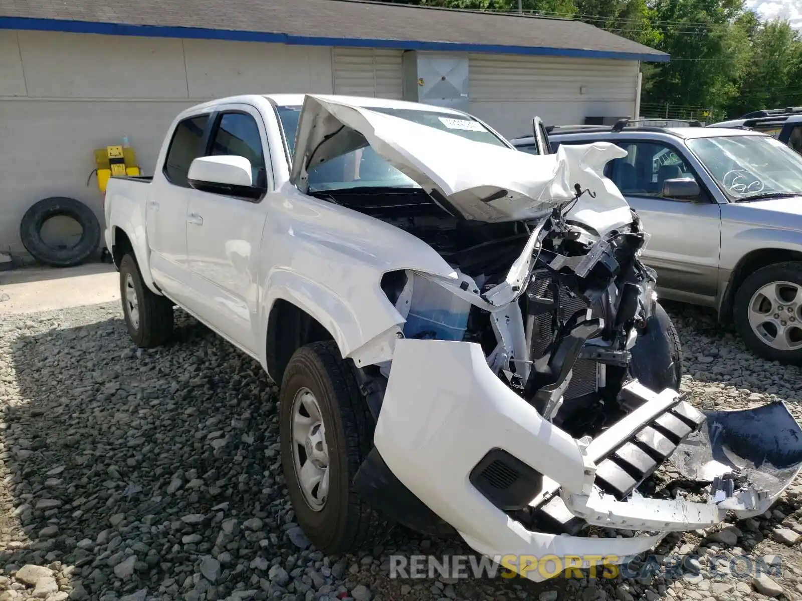 1 Photograph of a damaged car 5TFAX5GN5LX177900 TOYOTA TACOMA 2020