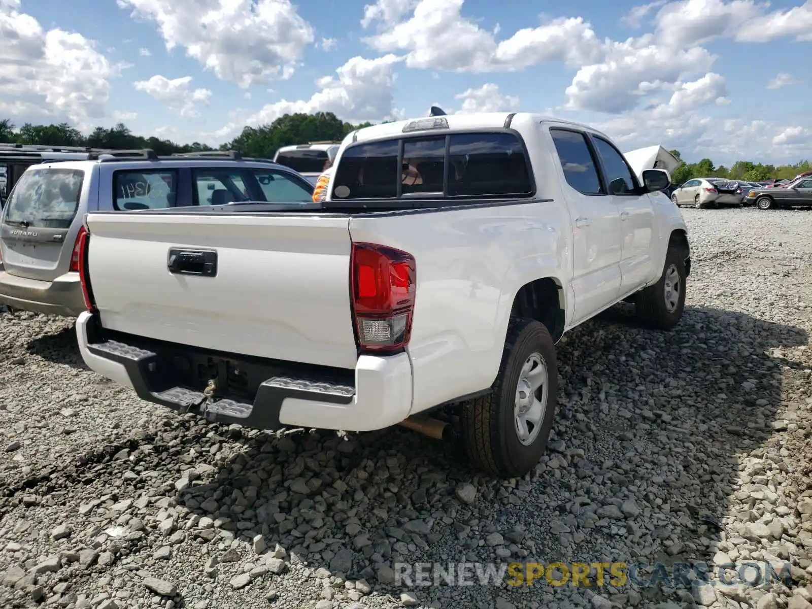 4 Photograph of a damaged car 5TFAX5GN5LX177900 TOYOTA TACOMA 2020