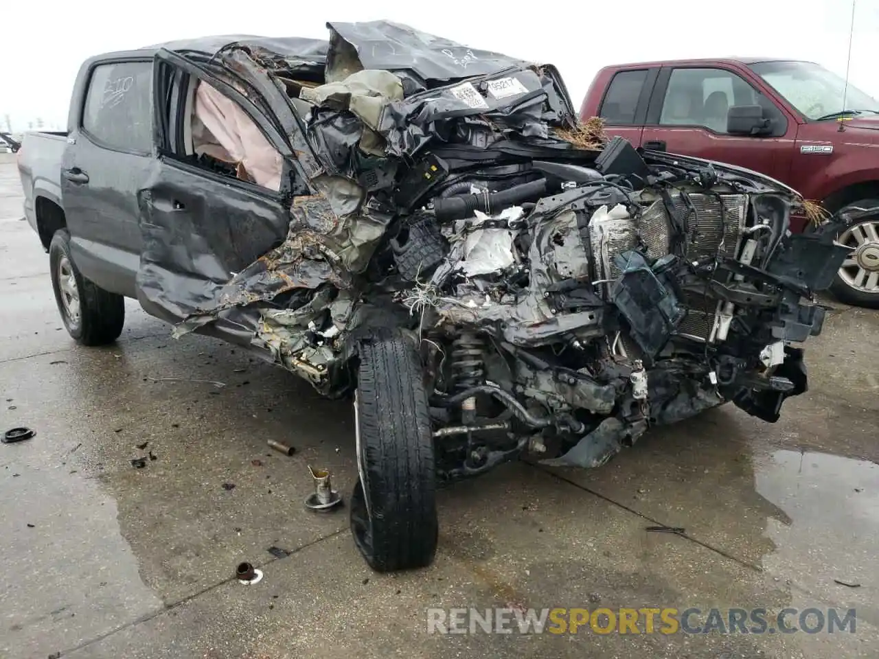 1 Photograph of a damaged car 5TFAX5GN5LX180960 TOYOTA TACOMA 2020