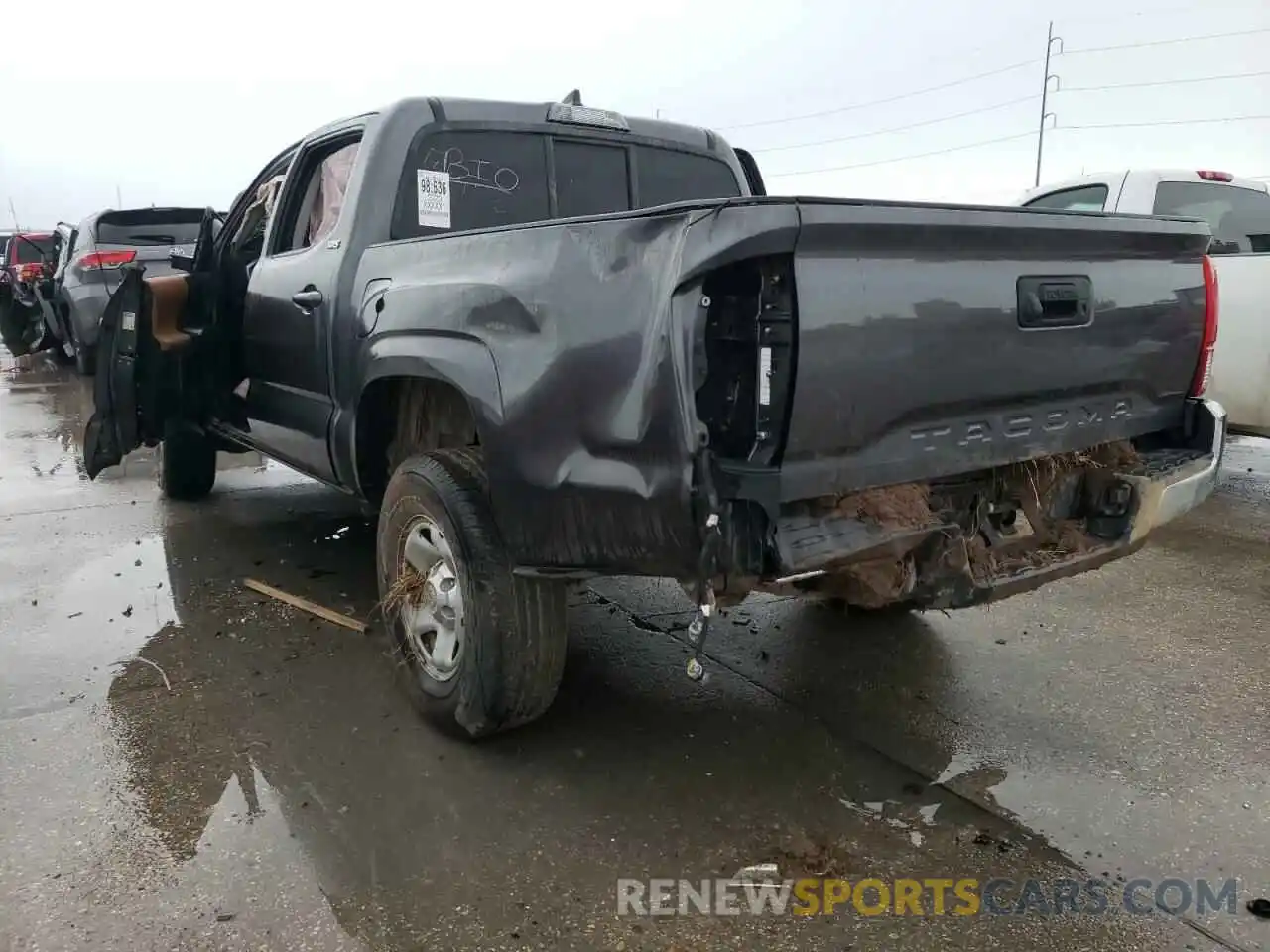 3 Photograph of a damaged car 5TFAX5GN5LX180960 TOYOTA TACOMA 2020