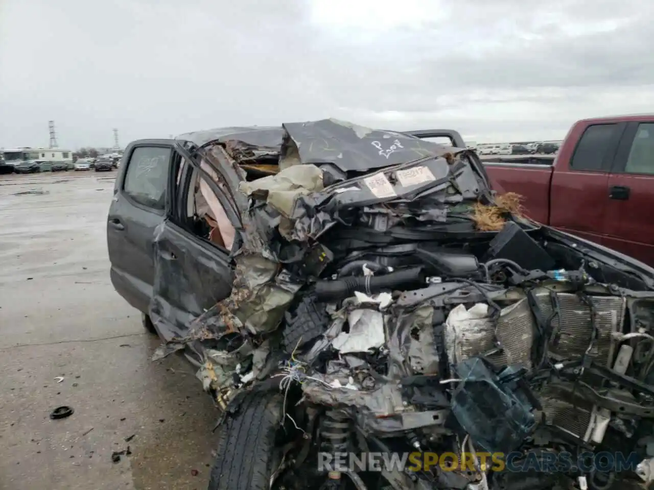 9 Photograph of a damaged car 5TFAX5GN5LX180960 TOYOTA TACOMA 2020