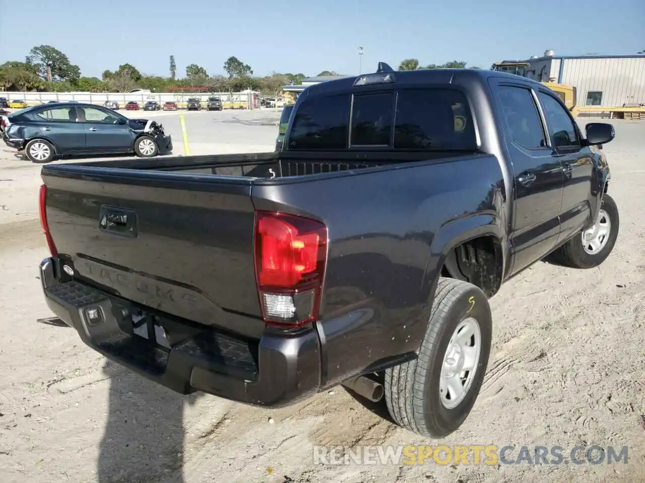 4 Photograph of a damaged car 5TFAX5GN5LX181638 TOYOTA TACOMA 2020