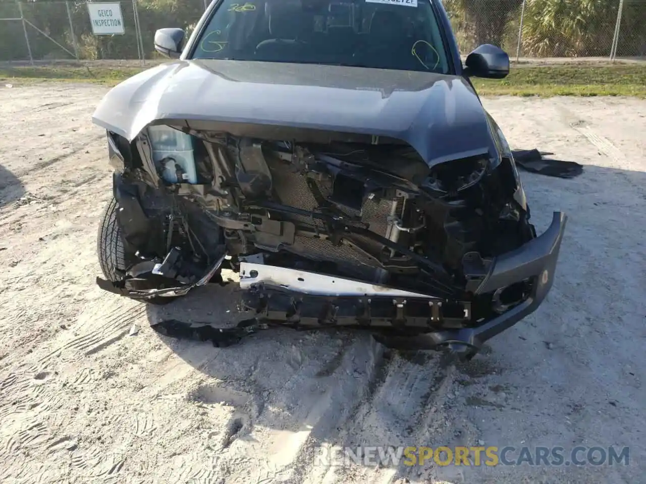 9 Photograph of a damaged car 5TFAX5GN5LX181638 TOYOTA TACOMA 2020