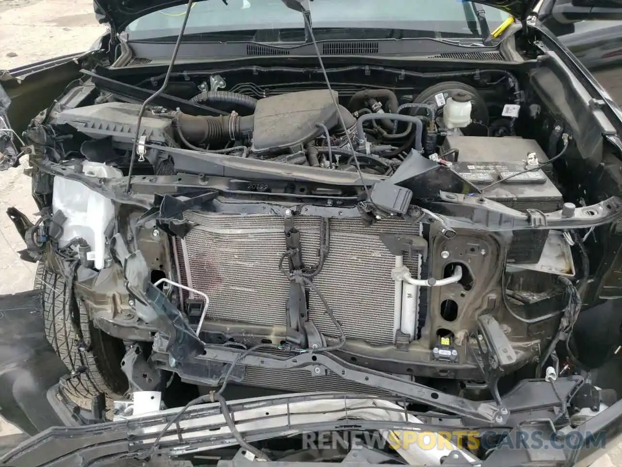 7 Photograph of a damaged car 5TFAX5GN5LX181963 TOYOTA TACOMA 2020