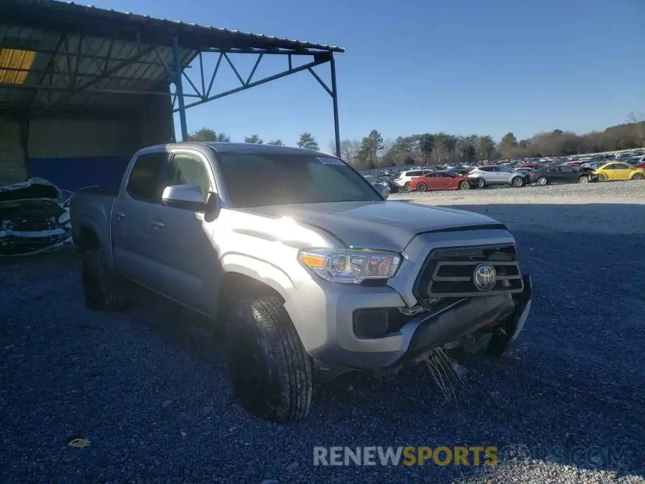 1 Photograph of a damaged car 5TFAX5GN5LX183518 TOYOTA TACOMA 2020