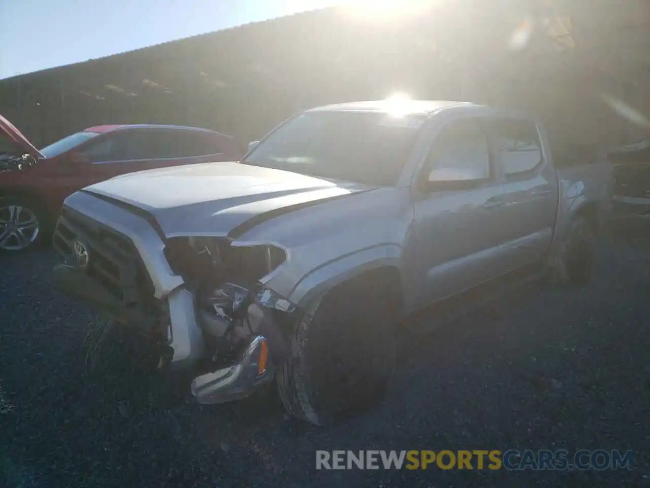 2 Photograph of a damaged car 5TFAX5GN5LX183518 TOYOTA TACOMA 2020