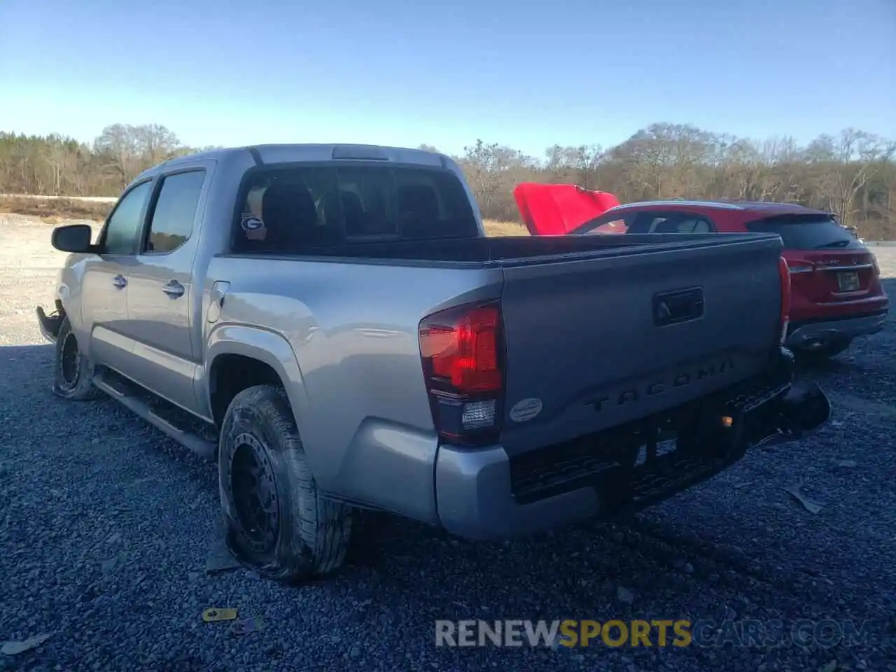 3 Photograph of a damaged car 5TFAX5GN5LX183518 TOYOTA TACOMA 2020