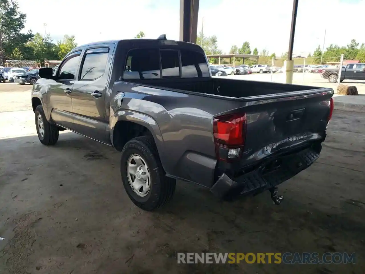 3 Photograph of a damaged car 5TFAX5GN5LX184880 TOYOTA TACOMA 2020