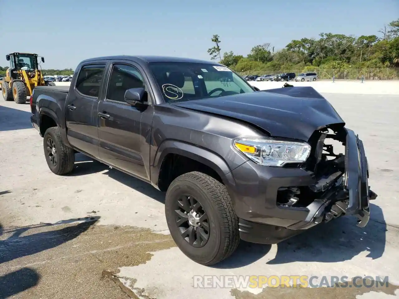 1 Photograph of a damaged car 5TFAX5GN5LX186628 TOYOTA TACOMA 2020