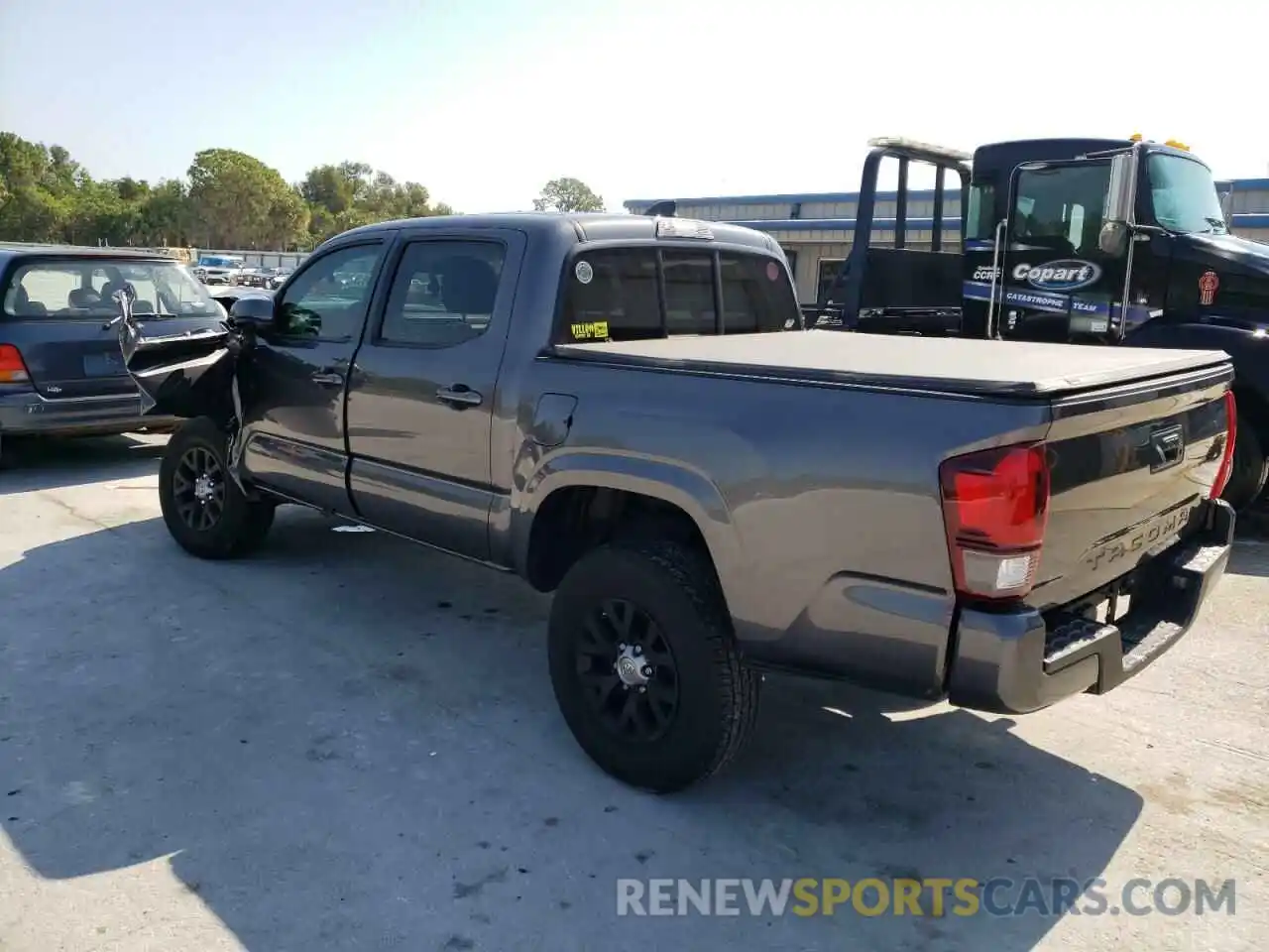 3 Photograph of a damaged car 5TFAX5GN5LX186628 TOYOTA TACOMA 2020