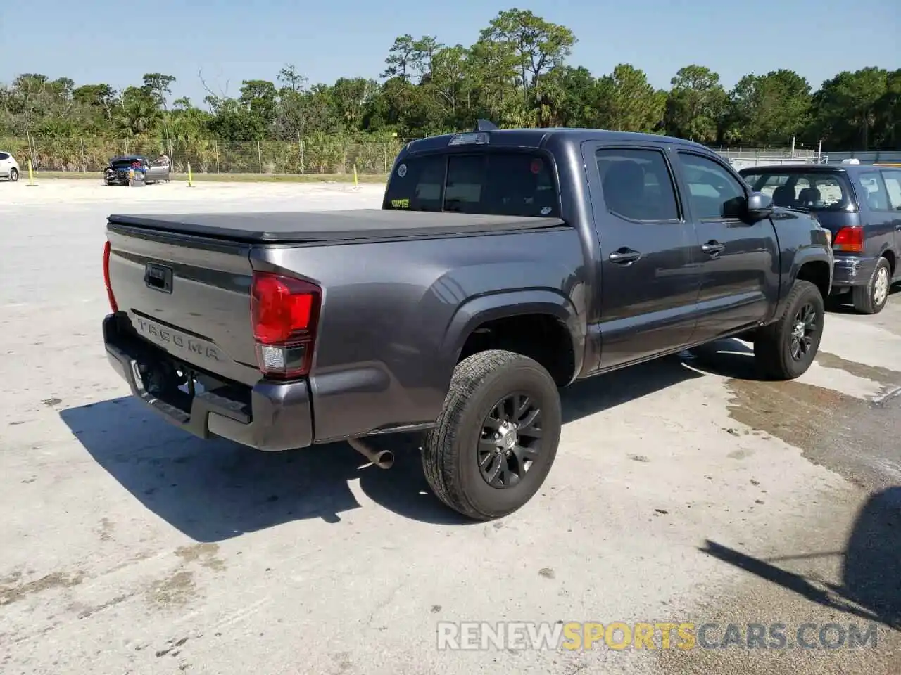 4 Photograph of a damaged car 5TFAX5GN5LX186628 TOYOTA TACOMA 2020