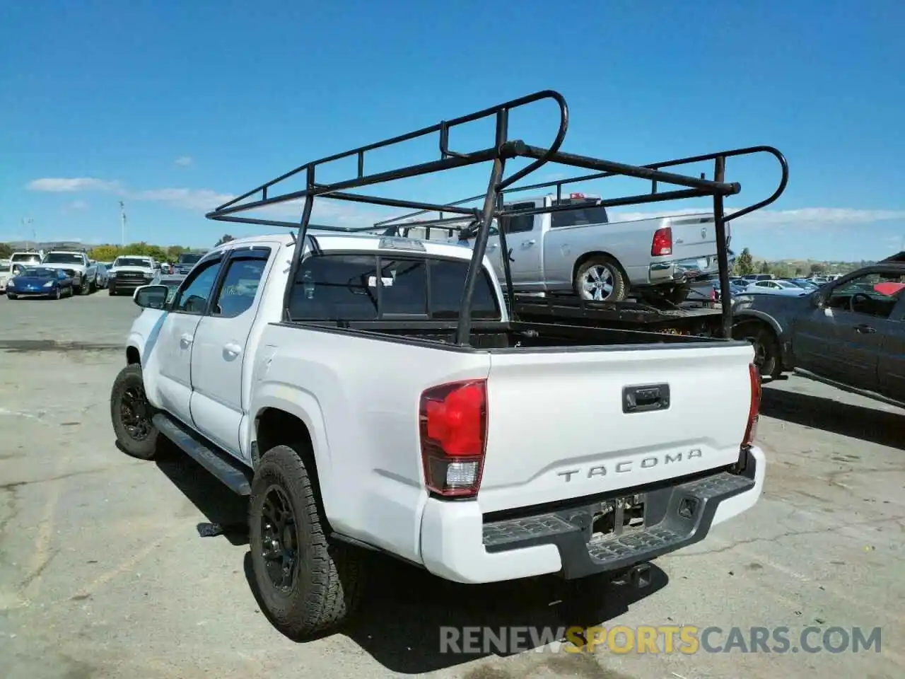 3 Photograph of a damaged car 5TFAX5GN5LX187097 TOYOTA TACOMA 2020