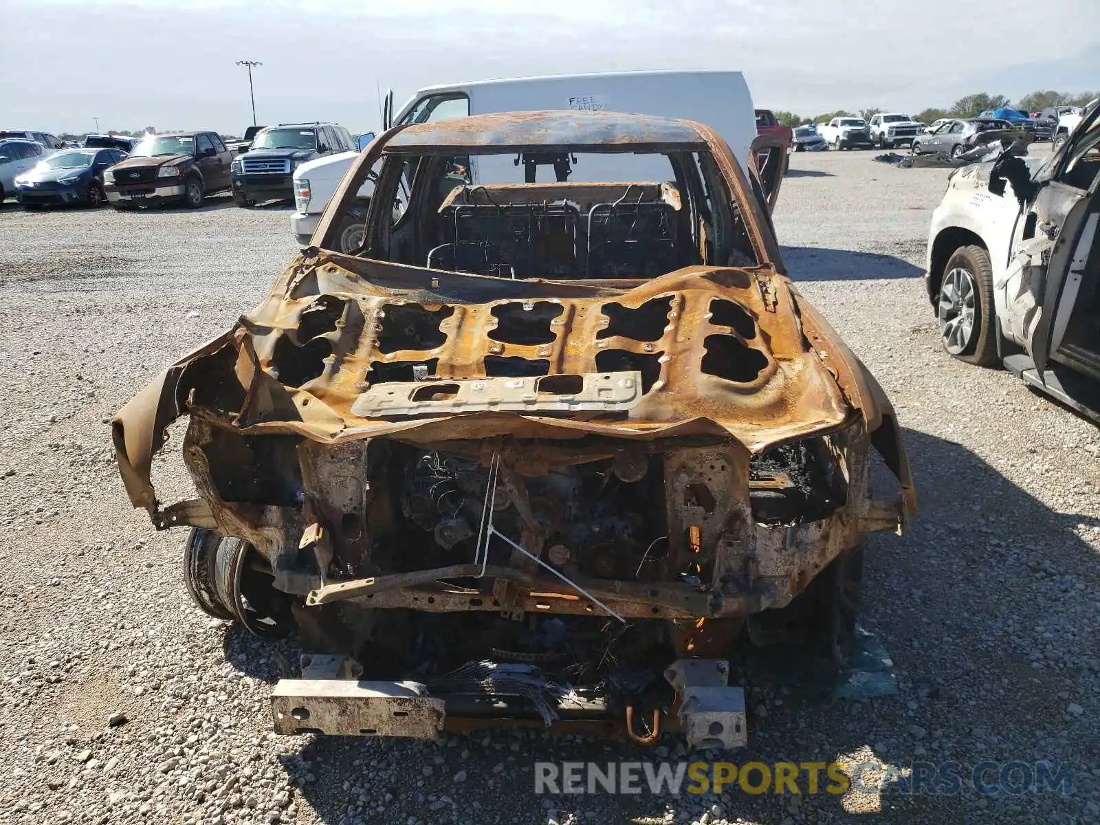 10 Photograph of a damaged car 5TFAX5GN5LX188279 TOYOTA TACOMA 2020