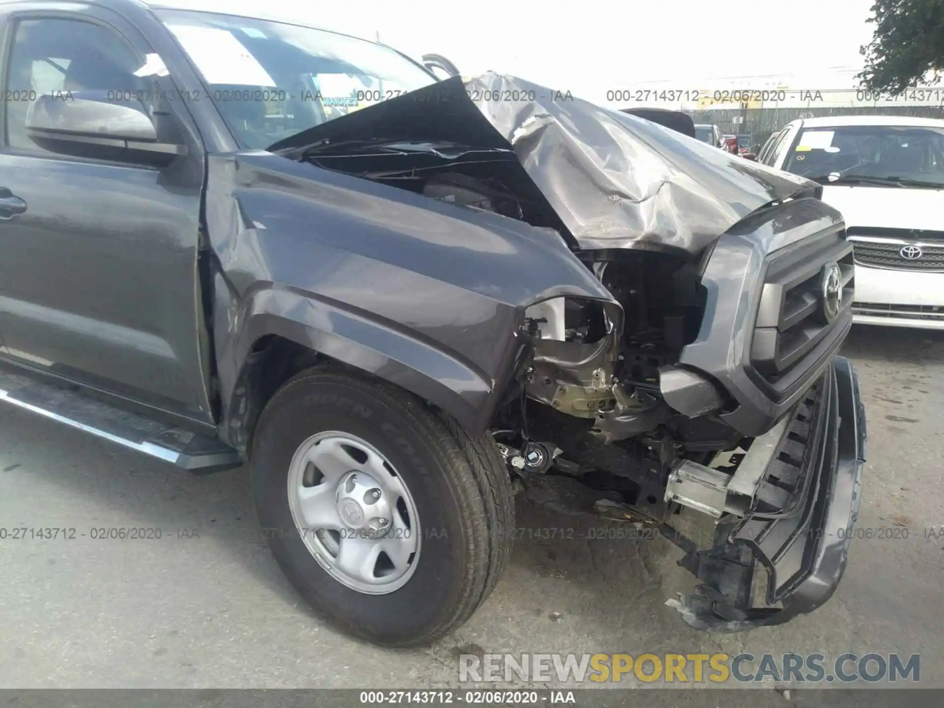 6 Photograph of a damaged car 5TFAX5GN6LX165416 TOYOTA TACOMA 2020