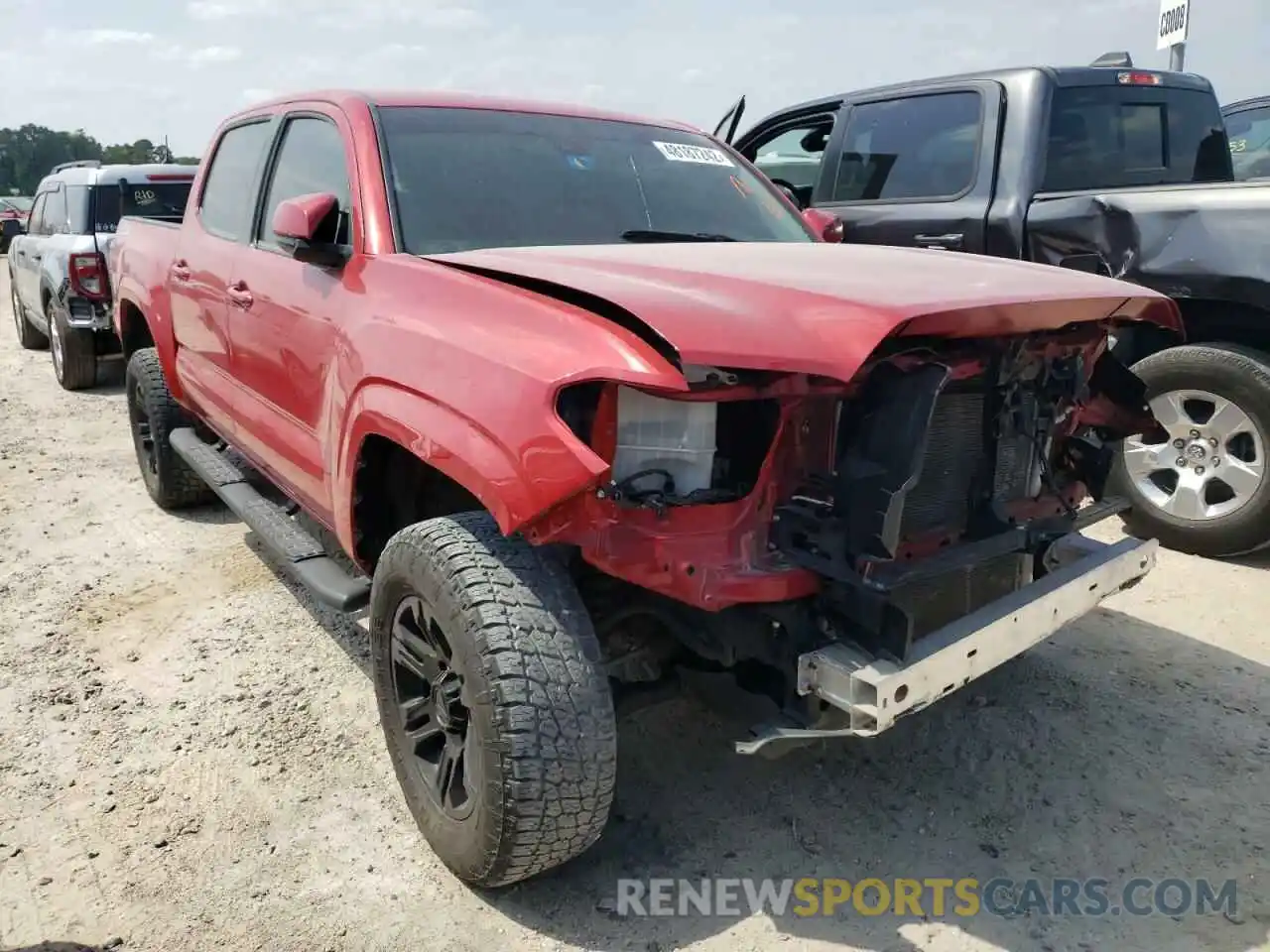 1 Photograph of a damaged car 5TFAX5GN6LX165450 TOYOTA TACOMA 2020