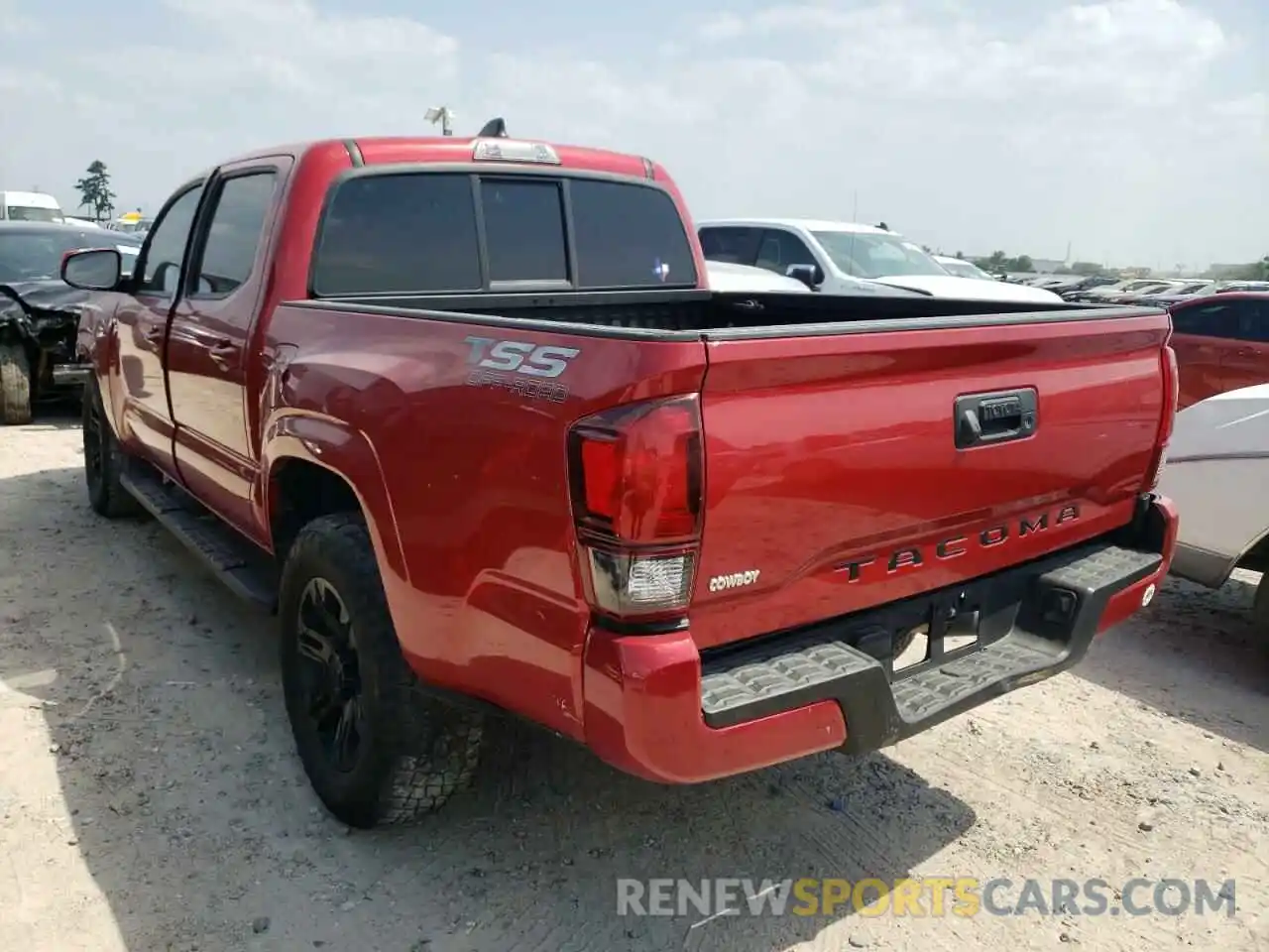 3 Photograph of a damaged car 5TFAX5GN6LX165450 TOYOTA TACOMA 2020