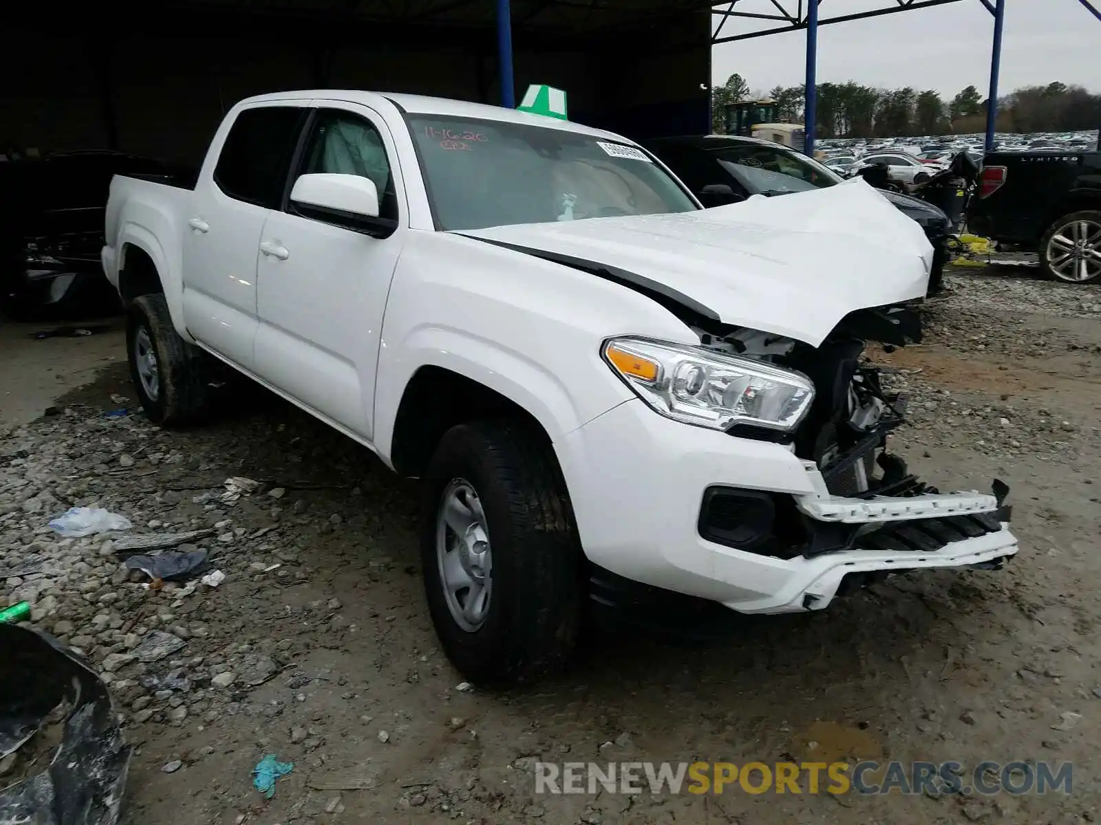 1 Photograph of a damaged car 5TFAX5GN6LX167179 TOYOTA TACOMA 2020