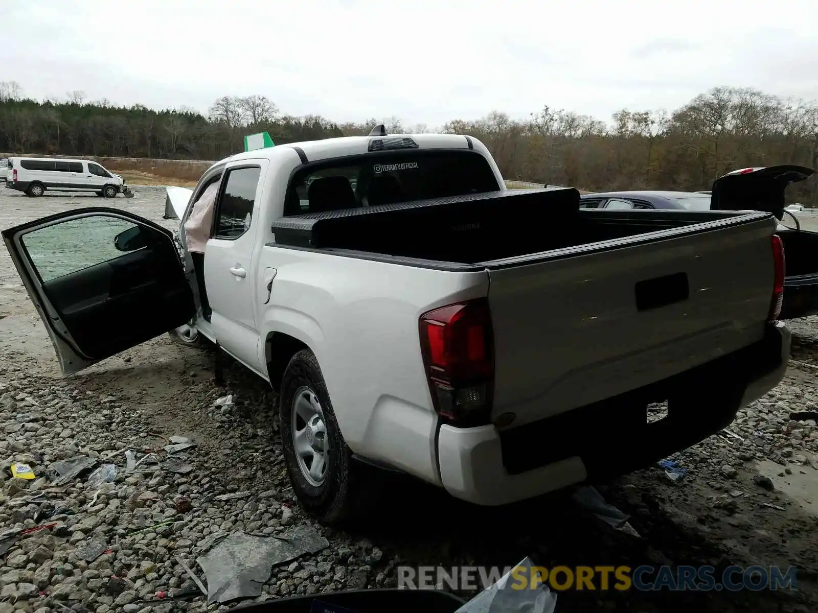 3 Photograph of a damaged car 5TFAX5GN6LX167179 TOYOTA TACOMA 2020