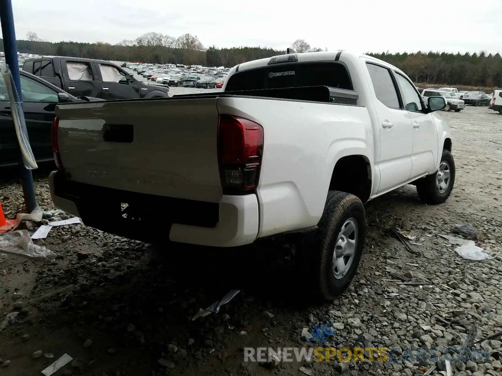 4 Photograph of a damaged car 5TFAX5GN6LX167179 TOYOTA TACOMA 2020