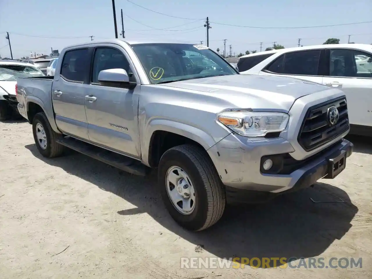 1 Photograph of a damaged car 5TFAX5GN6LX168218 TOYOTA TACOMA 2020