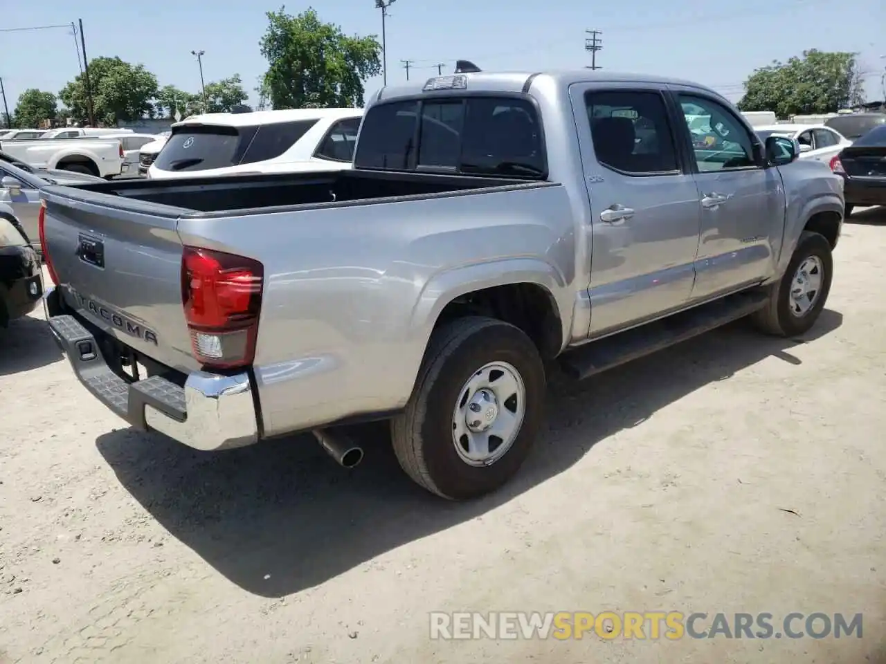 4 Photograph of a damaged car 5TFAX5GN6LX168218 TOYOTA TACOMA 2020