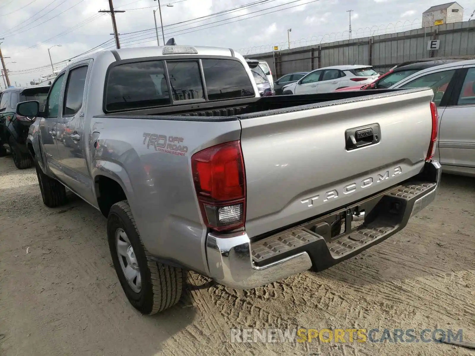 3 Photograph of a damaged car 5TFAX5GN6LX169028 TOYOTA TACOMA 2020