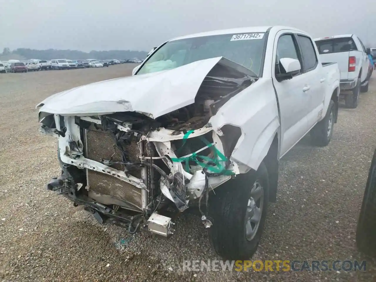 2 Photograph of a damaged car 5TFAX5GN6LX169773 TOYOTA TACOMA 2020