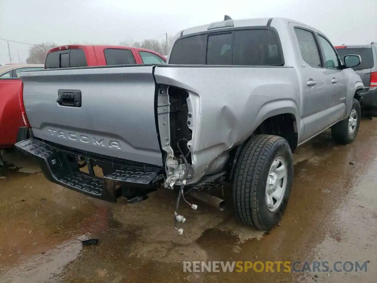 4 Photograph of a damaged car 5TFAX5GN6LX172852 TOYOTA TACOMA 2020