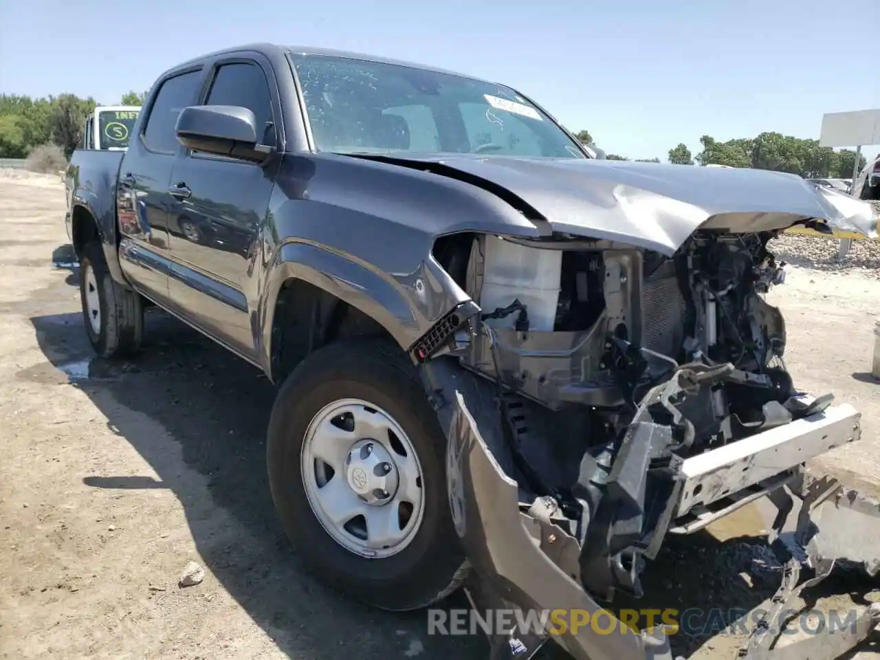 1 Photograph of a damaged car 5TFAX5GN6LX175458 TOYOTA TACOMA 2020