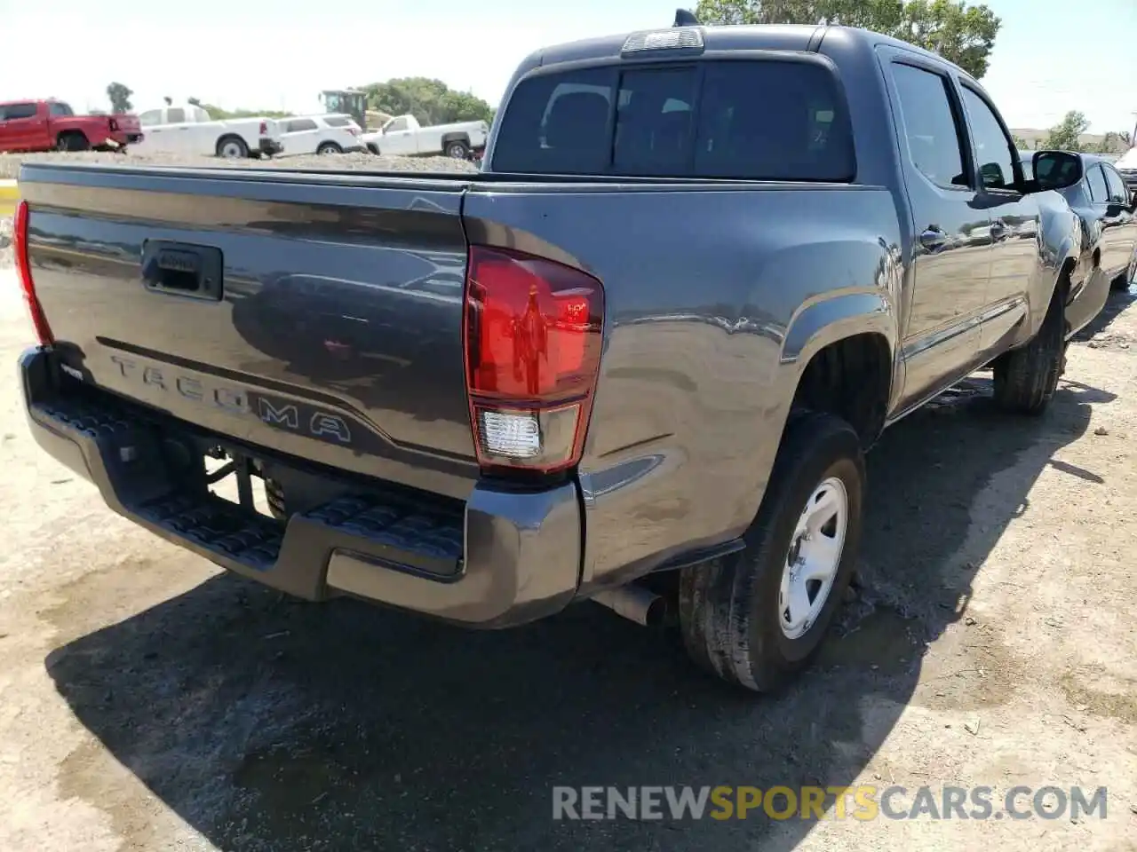 4 Photograph of a damaged car 5TFAX5GN6LX175458 TOYOTA TACOMA 2020