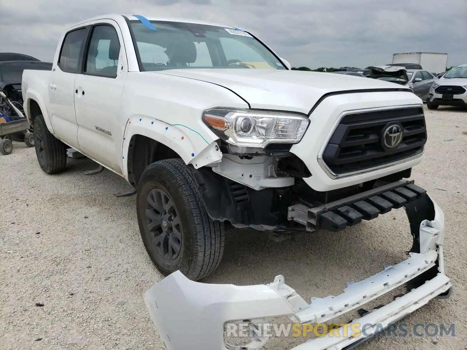 1 Photograph of a damaged car 5TFAX5GN6LX177534 TOYOTA TACOMA 2020