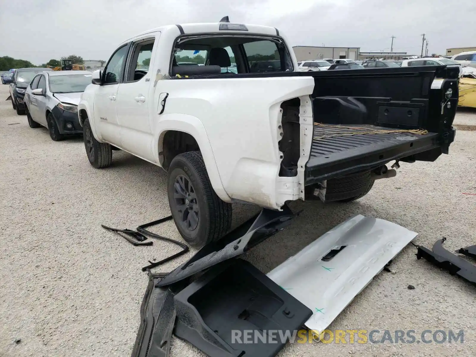 3 Photograph of a damaged car 5TFAX5GN6LX177534 TOYOTA TACOMA 2020