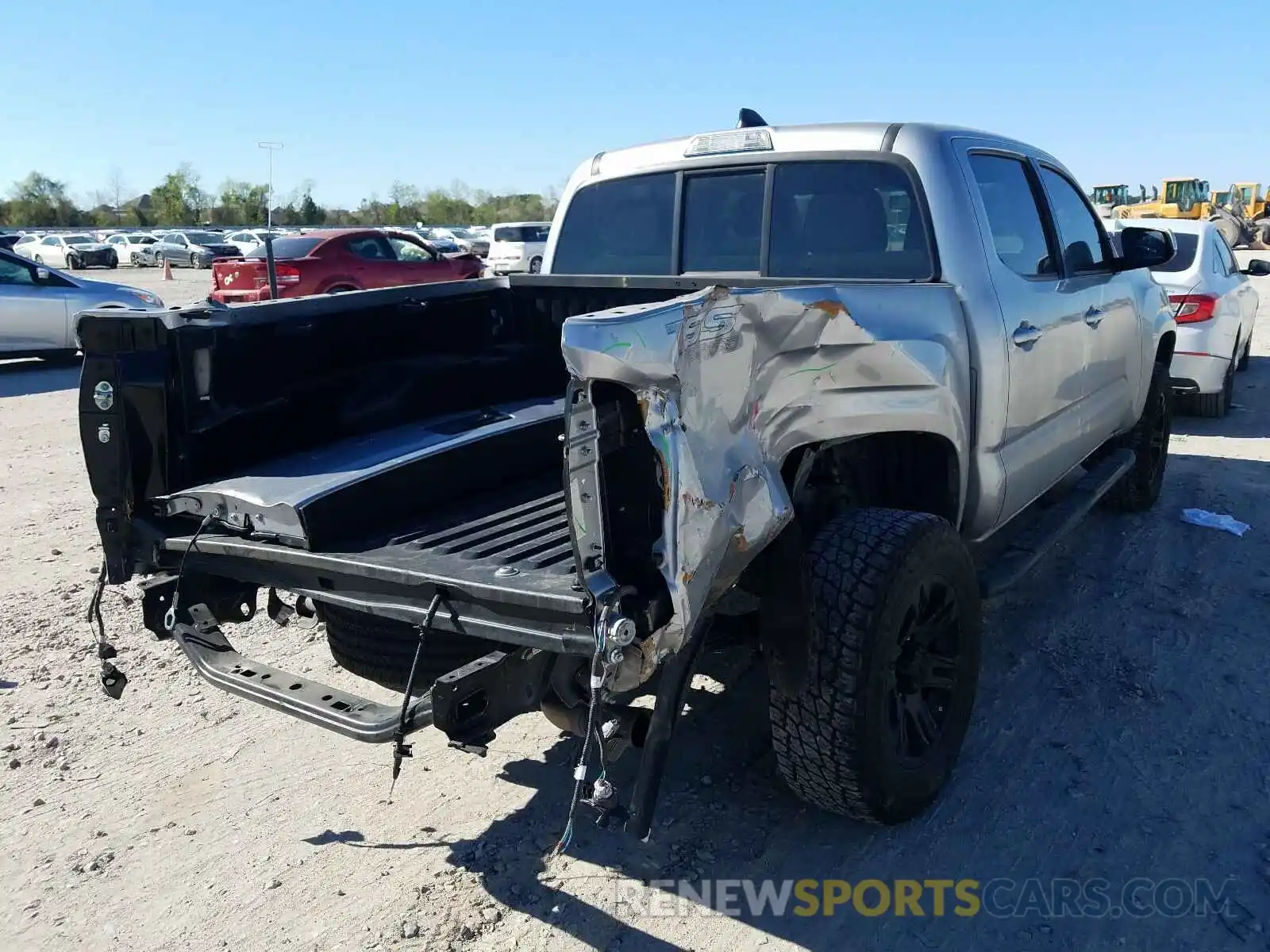 4 Photograph of a damaged car 5TFAX5GN6LX178134 TOYOTA TACOMA 2020