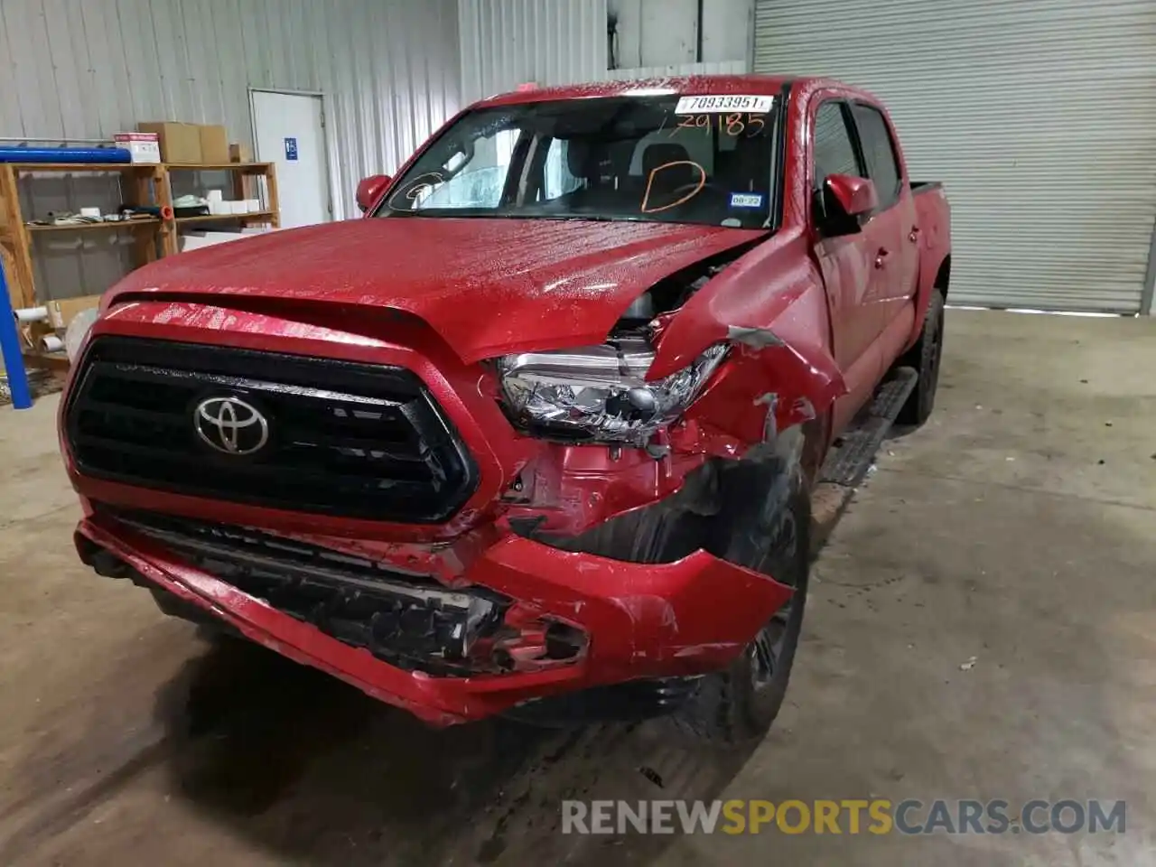 9 Photograph of a damaged car 5TFAX5GN6LX179185 TOYOTA TACOMA 2020