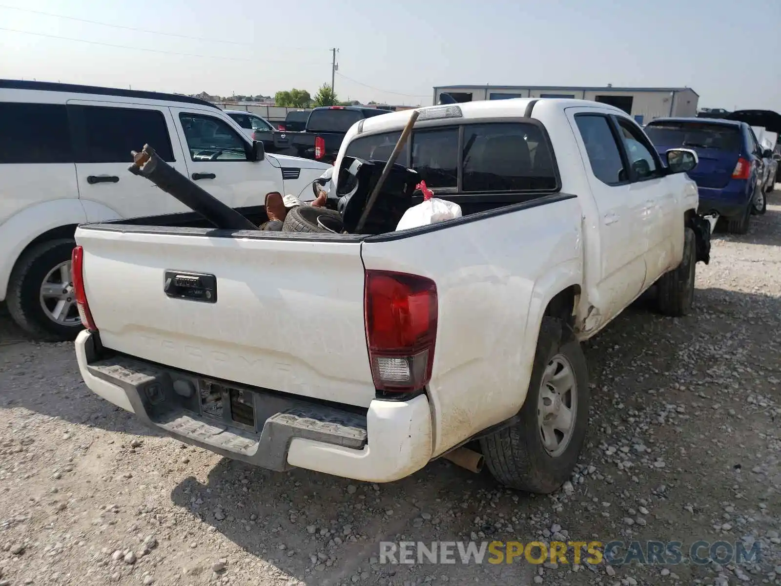 4 Photograph of a damaged car 5TFAX5GN6LX181809 TOYOTA TACOMA 2020