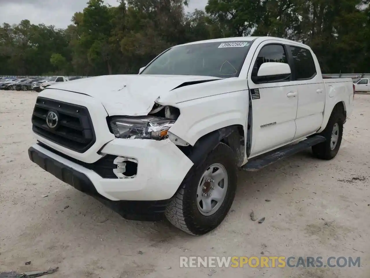 2 Photograph of a damaged car 5TFAX5GN6LX183219 TOYOTA TACOMA 2020