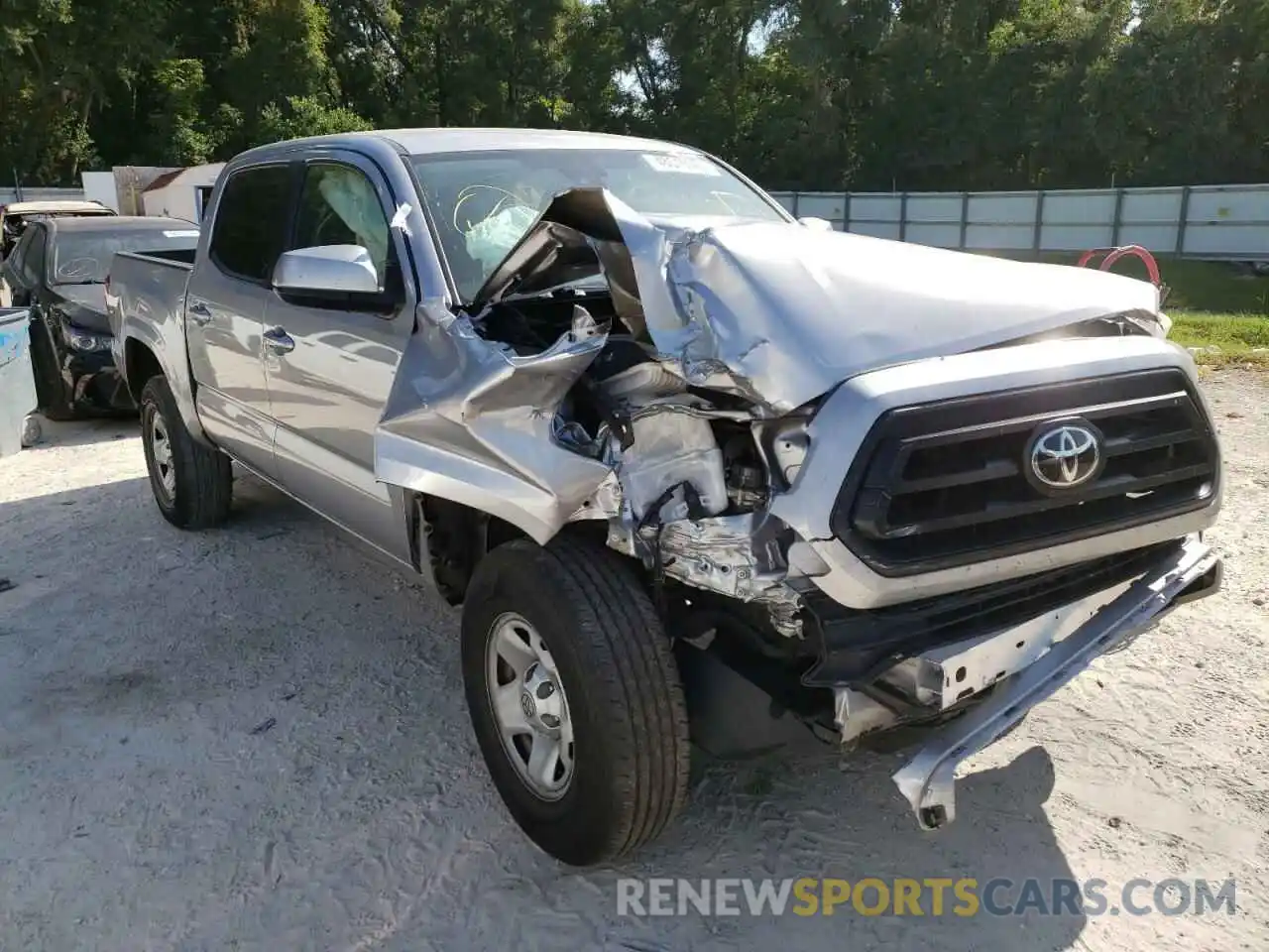 1 Photograph of a damaged car 5TFAX5GN6LX183592 TOYOTA TACOMA 2020