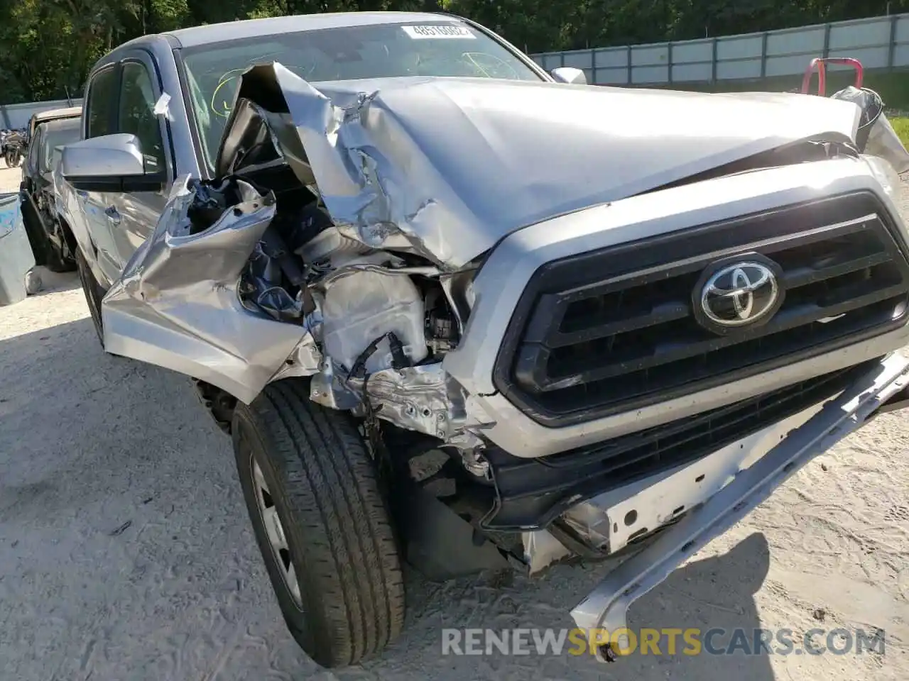 9 Photograph of a damaged car 5TFAX5GN6LX183592 TOYOTA TACOMA 2020