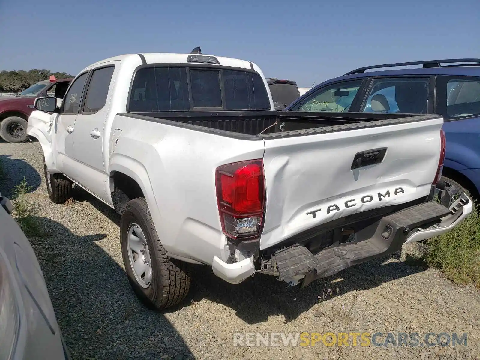 3 Photograph of a damaged car 5TFAX5GN6LX186136 TOYOTA TACOMA 2020