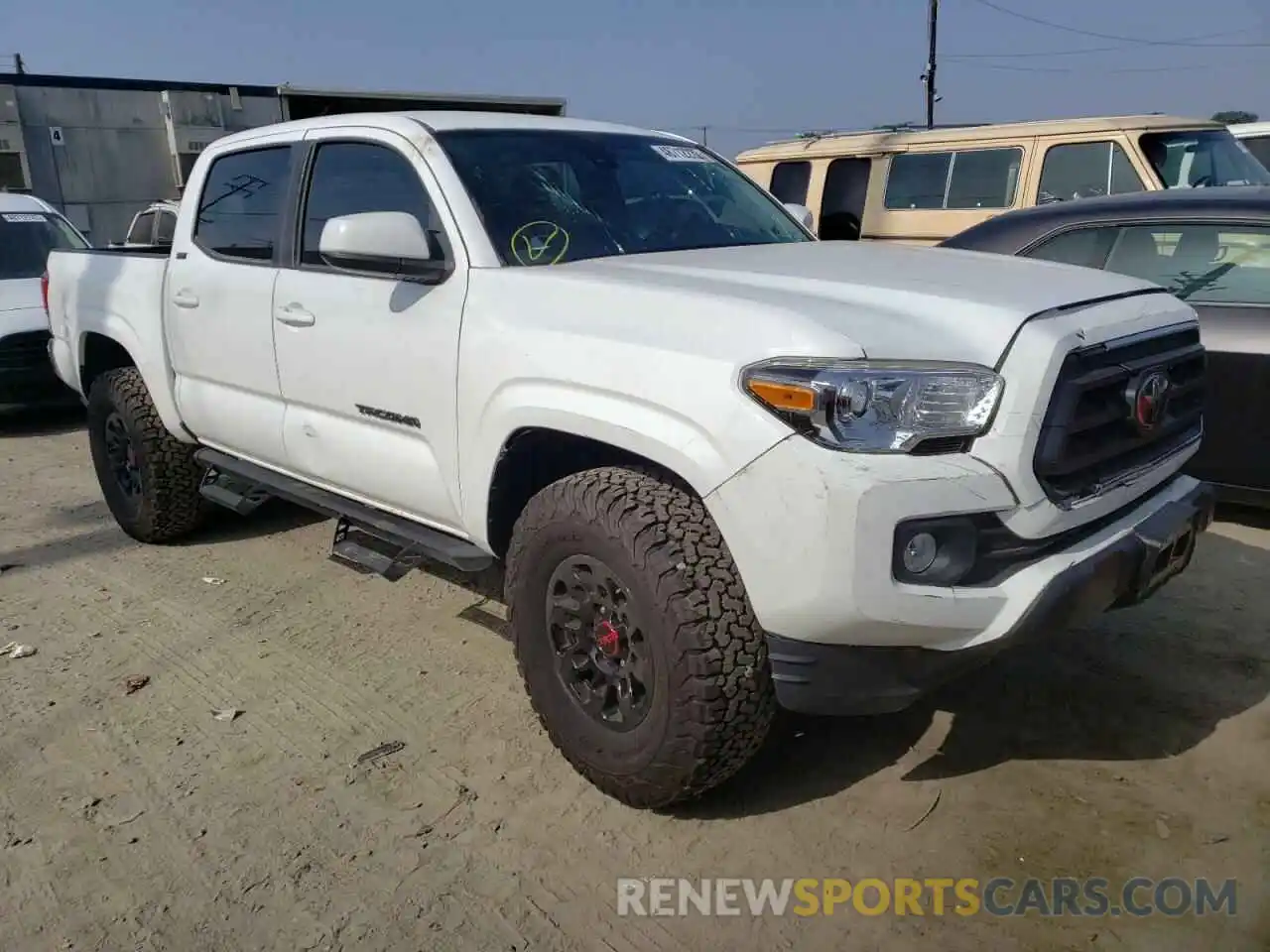 1 Photograph of a damaged car 5TFAX5GN6LX186430 TOYOTA TACOMA 2020