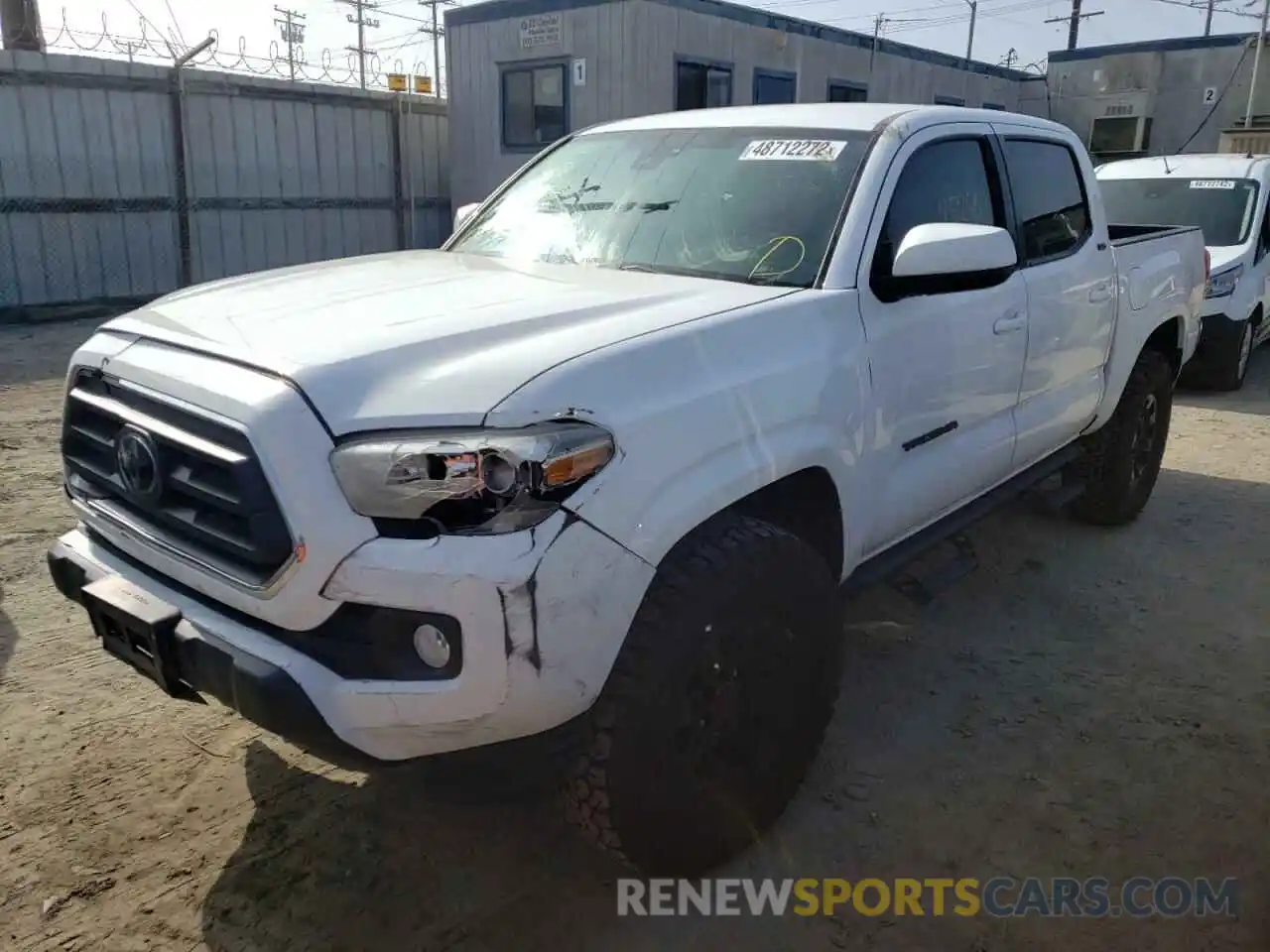 2 Photograph of a damaged car 5TFAX5GN6LX186430 TOYOTA TACOMA 2020