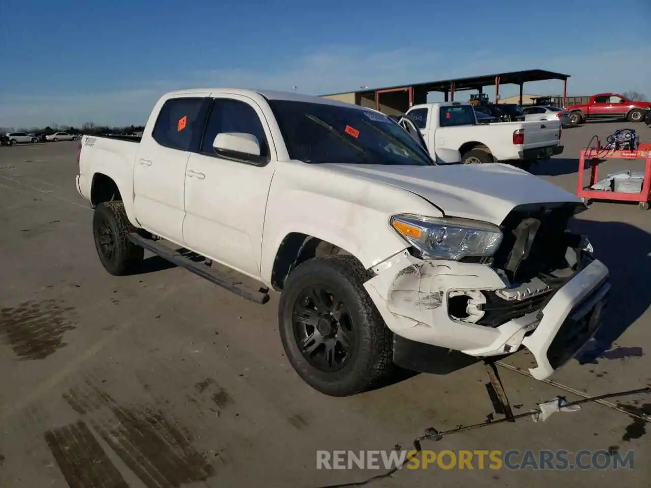 1 Photograph of a damaged car 5TFAX5GN6LX187545 TOYOTA TACOMA 2020