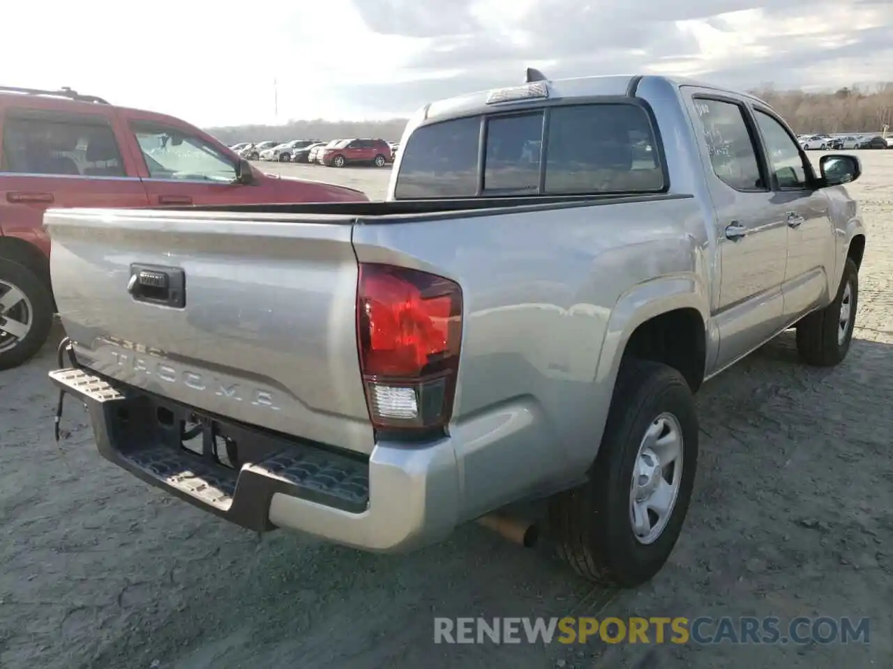 4 Photograph of a damaged car 5TFAX5GN7LX166719 TOYOTA TACOMA 2020